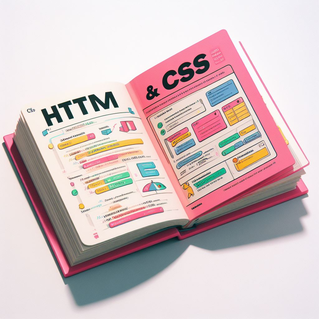 A book of CSS and HTML.